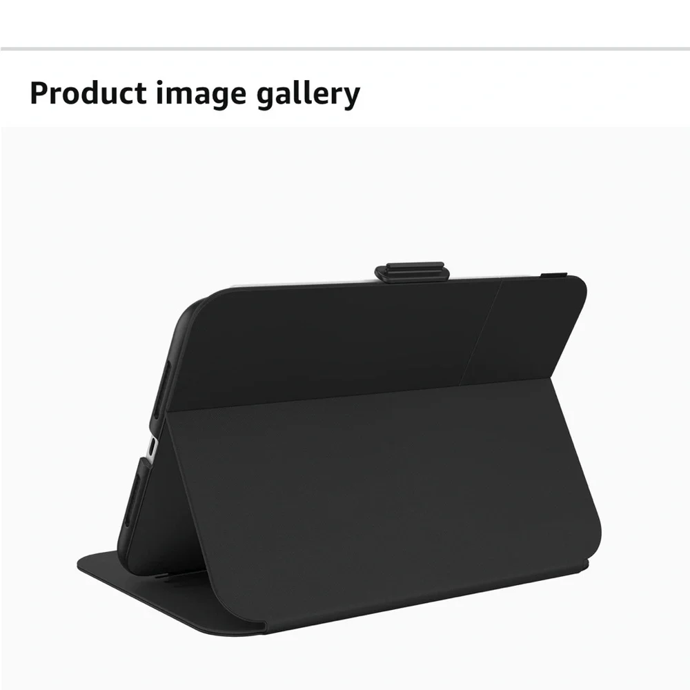 Speck Balance Folio Storage for apple pencil.Multi angle stand. BNIB!! Black